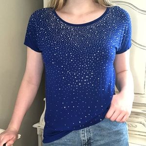 💐Blue Gemstone Tee Shirt